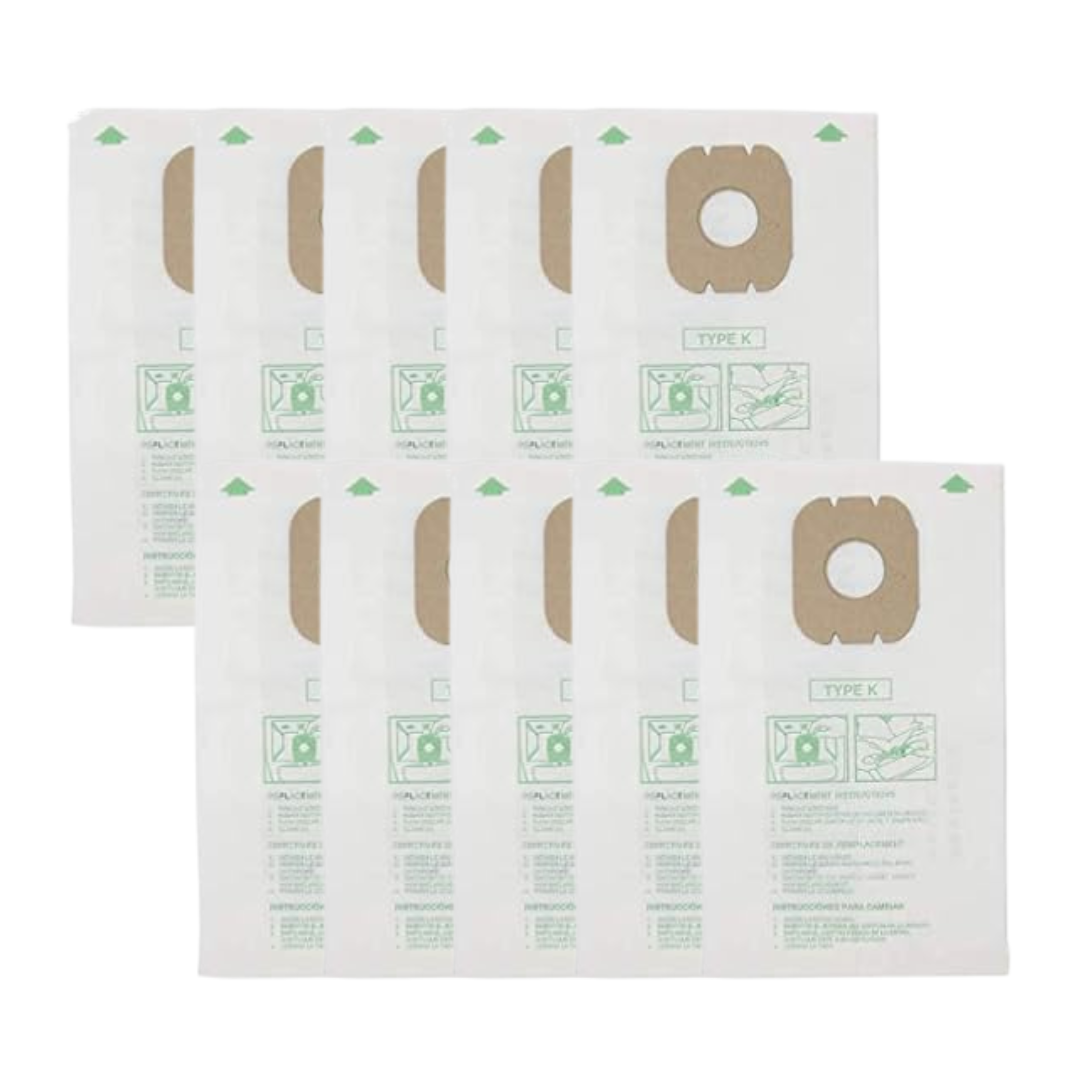 VacBagsUSA Replacement Hoover Type K Bags Replaces 4010028K Fits Spirit Canister - VacBagsUSA